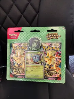 Pokemon 🔥Ascended Heroes🔥 ETB elite trainer box AND Erika's Tangela 2 pack NEW - Image 3