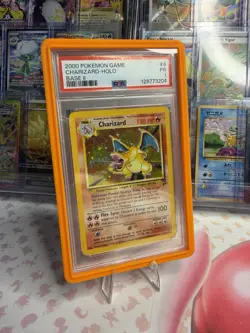 POKEMON CHARIZARD HOLO 1999 BASE SET 2 PSA 1 - Image 1