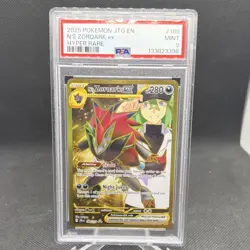 Pokemon N's Zoroark ex Hyper Rare EX Holo Sv09 Journey Together 189/159 PSA 9 - Image 1
