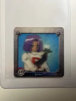 1999 Pokemon Action Flipz - James S-9 (Series One) - Image 1