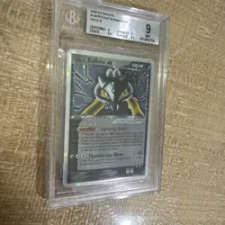 Pokemon Rocket's Raikou EX Deoxys Holo Ultra Rare #108 BGS 9 Mint - Image 1
