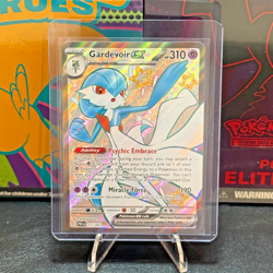 Gardevoir ex - 217/091 Paldean Fates Pokemon Shiny Ultra Rare Full Art Holo NM - Image 1