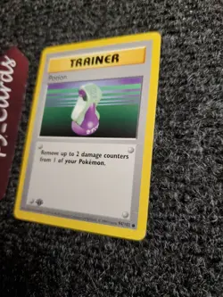 1999 POKEMON TRAINER Shadowless 1ST EDITION #94/102 POTION NM - Image 2