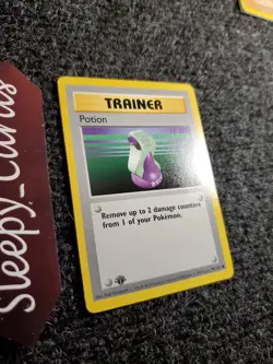 1999 POKEMON TRAINER Shadowless 1ST EDITION #94/102 POTION NM - Image 3