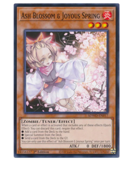 Ash Blossom & Joyous Spring - SDWD-EN017 - Common Yugioh - Image 1