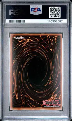 2004 Yu-Gi-Oh! Black Luster Soldier SYE 1st Edition Ultra Rare PSA 8 - Image 2