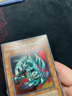 Yugioh Blue Eyes Toon Dragon 1st Edition MRL-000 Secret Rare VLP - Image 2