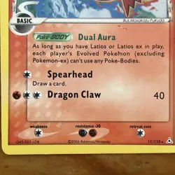 Pokemon Card - Latias 11/110 - Ex Holon Phantoms - Image 3
