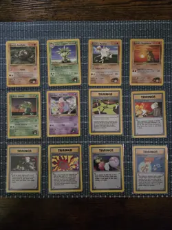 Vintage Pokemon Jungle & Gym Heroes Card Lot Old School Wizards of the Coast - Image 3