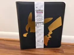 Elite Pikachu 12-Pocket PRO-Binder - Ultra Pro Storage Albums Holds 480 cards - Image 1