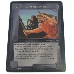 Middle-Earth CCG MECCG Corsairs of Rhun Against The Shadow Uncommon Card - Image 1