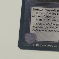 Middle-Earth CCG MECCG Corsairs of Rhun Against The Shadow Uncommon Card - Image 3