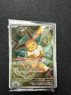 Pokemon TCG Eevee 173 Holo Promo Prismatic Evolutions ETB Sealed Card - Image 1