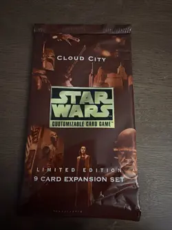 Decipher Star Wars CCG - CLOUD CITY Limited Edition 9 Card Booster Pack - Image 1