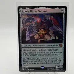 Krang, Utrom Warlord - 175 - Foil - TMT - NM - MTG Magic the Gathering - Image 1