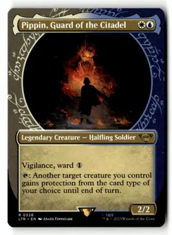 1x MTG Pippin, Guard of the Citadel (Showcase) NM Normal R The Lord of the Rings - Image 1