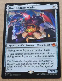 Krang Utrom Warlord 175 Mythic MTG TMT - Image 1