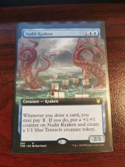 Nadir Kraken - Extended Art - Theros Beyond Death *NM* Near Mint MTG - Image 1