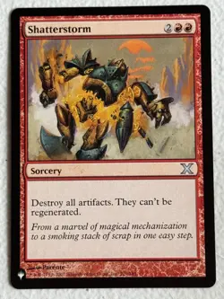 Shatterstorm U The List Reprints 229/383 LP - Image 1