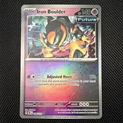 Pokemon TCG: Iron Boulder PRE 046/131 Master Ball Prismatic Evolutions - Image 1