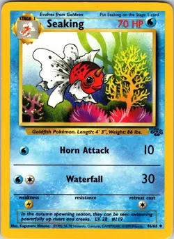 Seaking 46/64 Jungle Pokemon LP Unlimited - Image 1