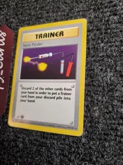 Item Finder - 74/102 - Pokemon Base Set Shadowless 1st Edition Rare Card WOTC HP - Image 2