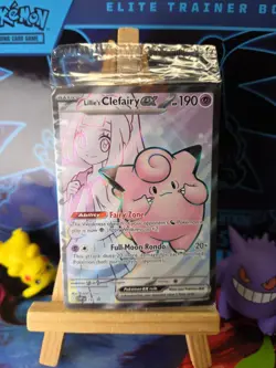 Lillie's Clefairy Ex 195 Black Star Promo SVP195 Journey Together Sealed Pokemon - Image 1