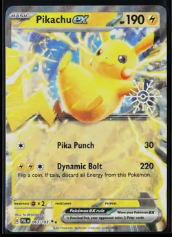 Pikachu ex (Holiday Calendar) 063/193 Holofoil Misc. Cards Pokemon NM - Image 1