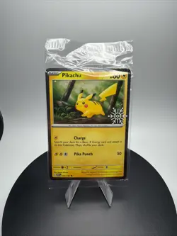 Pokemon TCG Pikachu 025/165 Promo Pokemon SV: Scarlet & Violet 151 Sealed - Image 1