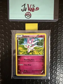 Sylveon XY04 Holo Rare NM 2013 Black Star Promo Rare Vintage Pokemon ✨1 DAY SHIP - Image 1