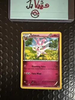 Sylveon XY04 Holo Rare NM 2013 Black Star Promo Rare Vintage Pokemon ✨1 DAY SHIP - Image 4