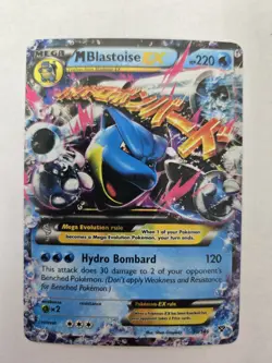 Pokemon TCG Mega Blastoise EX 30/146 XY Base Set Near Mint NM - Image 1