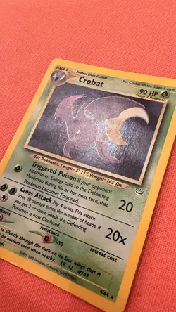 Pokemon TCG - Crobat - Neo Revelation - 4/64 - Vintage - Holo - Image 3