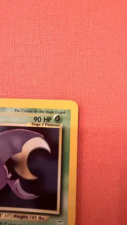 Pokemon TCG - Crobat - Neo Revelation - 4/64 - Vintage - Holo - Image 5