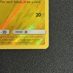 Pokemon TCG Pikachu 55/236 Unified Minds Common Reverse Holo - NM - Image 2