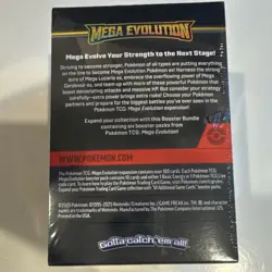 Pokemon Mega Evolution Booster Bundle Box 2025, 6 Booster Packs, English - Image 2
