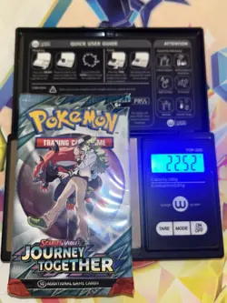 Heavy! Over 22.52 Gram Pokemon Journey Together Booster Pack Sealed - Image 1