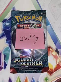 Heavy! Over 22.52 Gram Pokemon Journey Together Booster Pack Sealed - Image 2