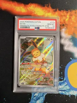 Eevee Prismatic Evolutions - Pokemon Center Promo - PSA 10 GEM Mint - Pokemon - Image 1