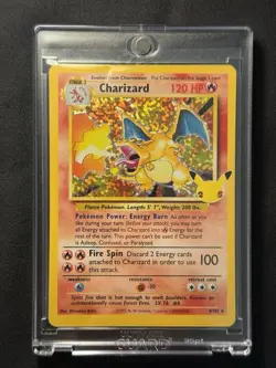 Pokemon TCG Charizard 4/102 Celebrations Classic Collection - Mint Condition - Image 1