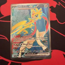 Pokemon TCG Hop's Zacian EX 176/159 S&V: Journey Together Ultra Rare - Image 1