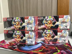 (4) Sam’s Club Pokemon Prismatic Evolutions Surprise Box & Booster Bundle SEALED - Image 1