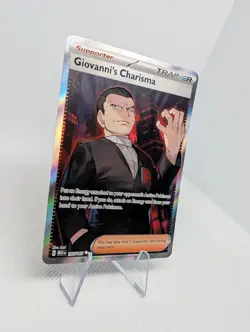 Giovanni's Charisma SR 197/165 Ultra Rare Pokemon Scarlet & Violet 151 - NM - Image 2
