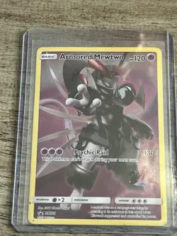 Pokemon TCG Armored Mewtwo SM228 Sm Holo - Image 1