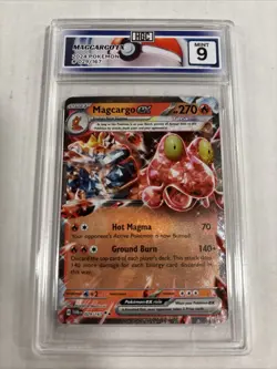 2024 Pokemon Magcargo Ex #29 HGC 9 (sb3) - Image 1