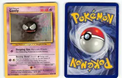 GASTLY 50/102 COMMON BASE SET UNLIMITED POKEMON LP - Image 1