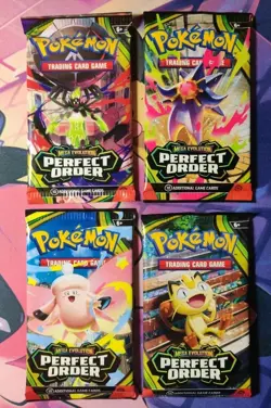 (Ships Today) Pokemon Perfect Order Booster Pack X 1 - New/Sealed - Random Art - Image 1