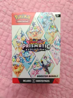 🔥Pokemon Scarlet & Violet Prismatic Evolutions SEALED Booster Bundle📈 - Image 1