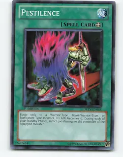 Pestilence #DREV-EN058 1st Edition Yugioh Card - Image 1