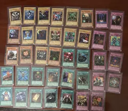 Yu-Gi-Oh! TCG Konami 39 Card Lot SYE Yugi Evolution 1996 largely unplayed NM - Image 1